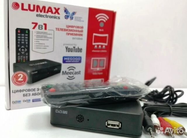 Приставка цифрового тв Lumax dv1120hd