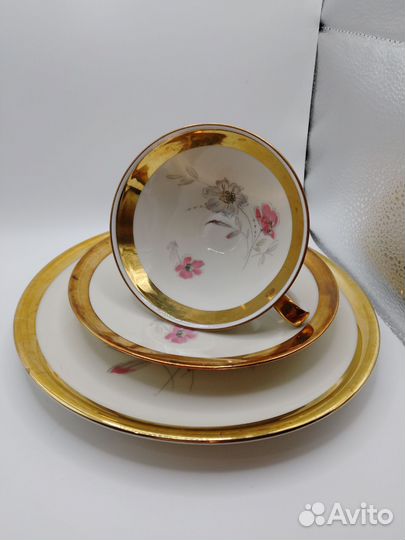 Чайная тройка Бавария Elfenbein