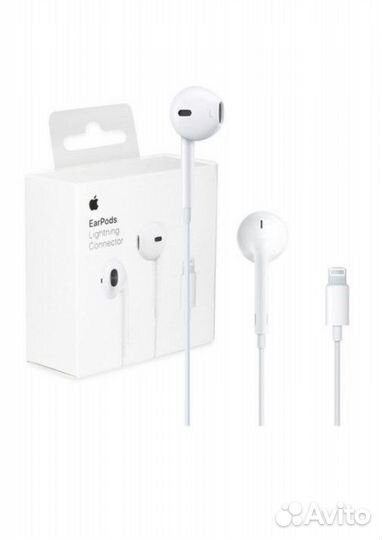 Наушники Apple Earpods Lightning (mmtn2ZM/A) orig