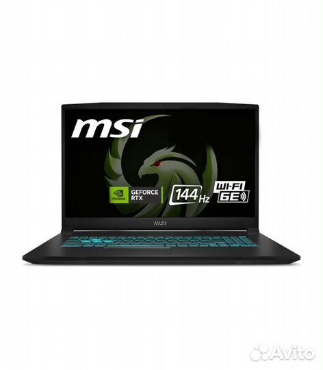Ноутбук MSI Bravo 17 C7VE-006RU, черный
