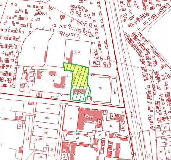 Участок 58,3 сот. (промназначения)