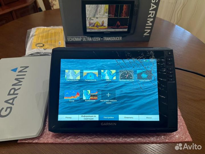 Эхолот Garmin echomap ultra 122sv