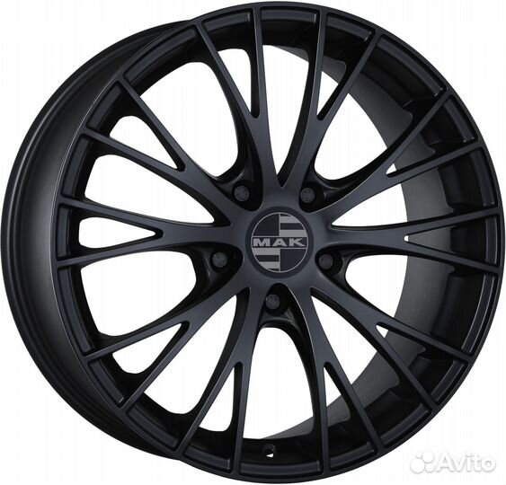 R21 5x112 9J ET26 D66,45 MAK Rennen Matt Black