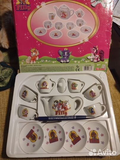 Детский набор для чая лошадки Filly