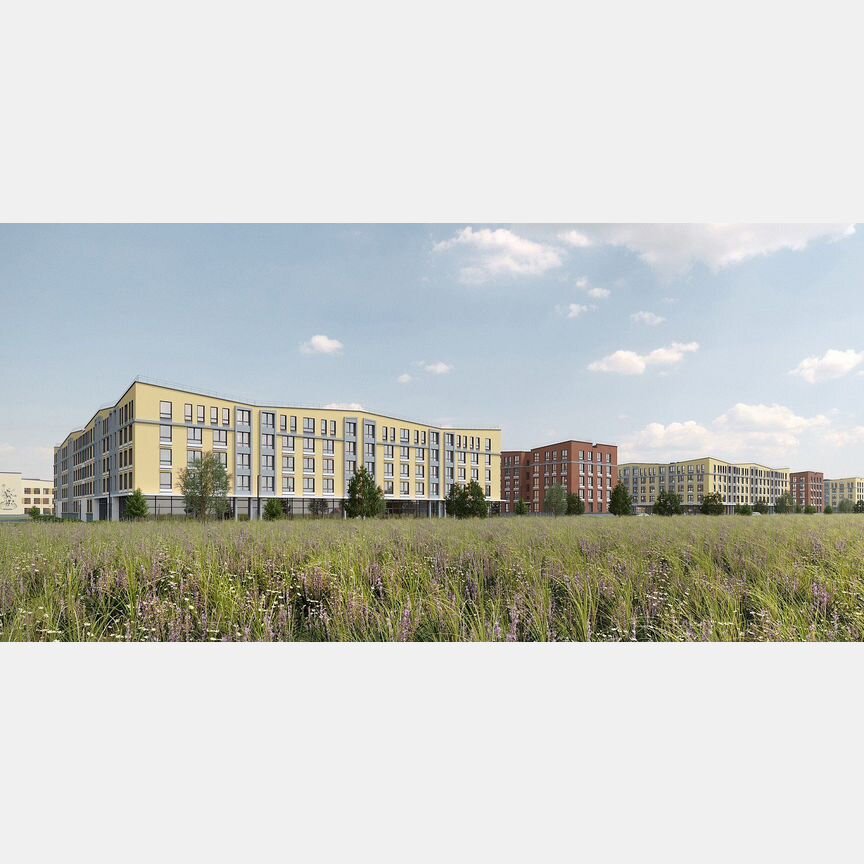 2-к. квартира, 54,1 м², 2/5 эт.