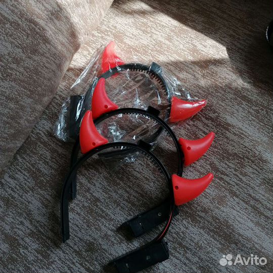 Ободок рожки