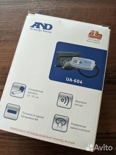 Тонометр AND UA-604