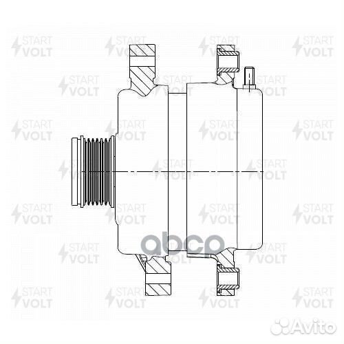 Генератор LG 0892 startvolt