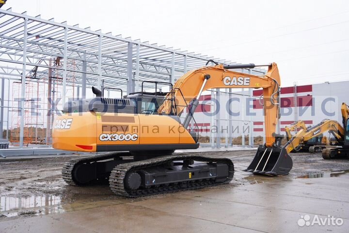 Гусеничный экскаватор CASE CX300C, 2023
