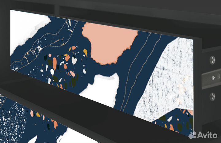 Тв-тумба T4 - Антрацит - Nude Iceberg