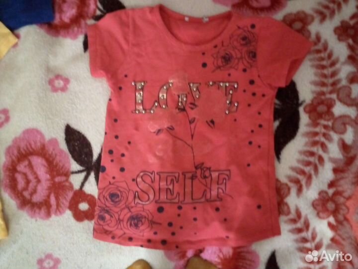 Футболка для девочки 116