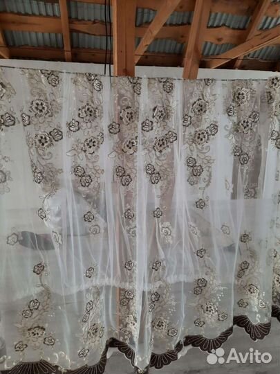 Тюль новая 8 метров