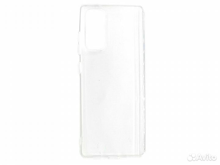 Чехол для Samsung Galaxy S20 FE силикон прозрачный