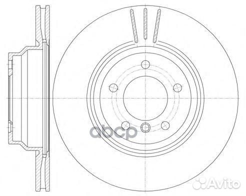 6975.10 диск тормозной передний BMW E90 320/33