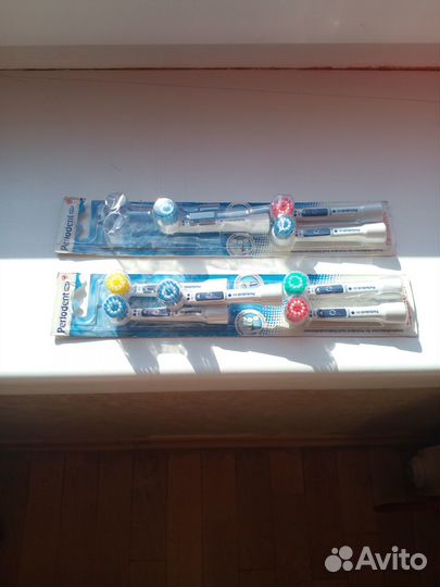 Насадки для электрической зубной щетки perlodent