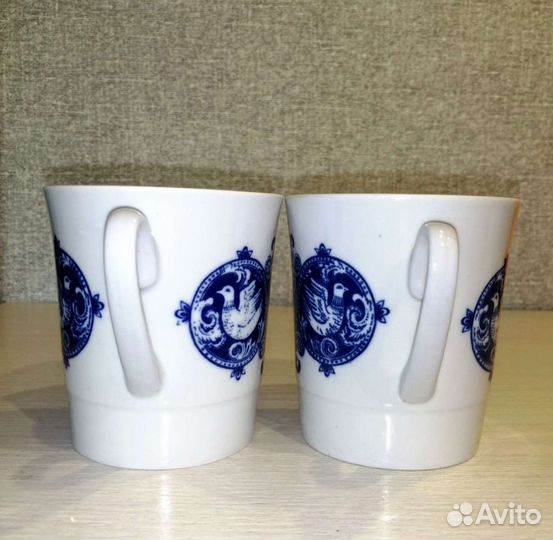 Кружки фарфор лфз Минин и Пожарский СССР
