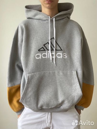 Худи zip adidas vintage