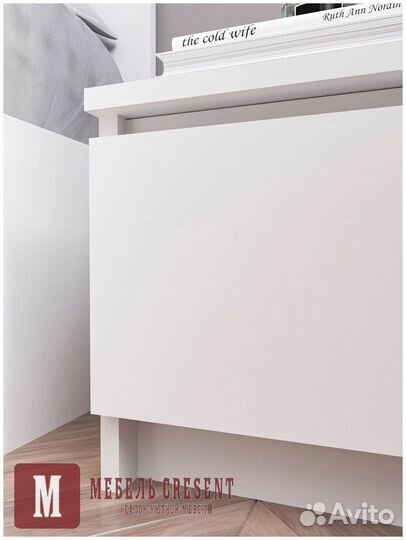 Тумба прикроватная белая