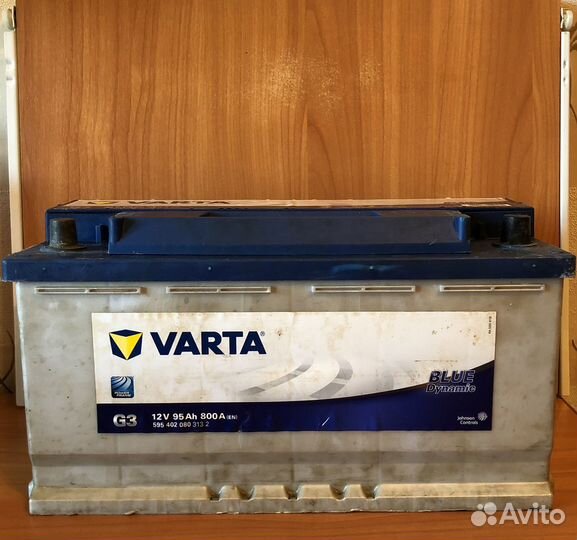 Аккумулятор 95ah Varta 800A