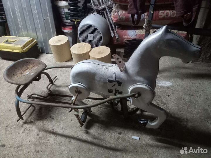 Педальный конь СССР детский