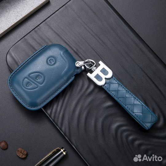 Чехол для ключа Лексус GS, LX (натуральная кожа)