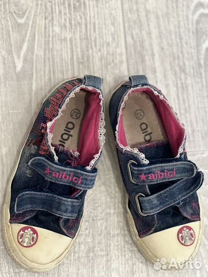 Кеды для девочки