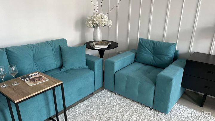 Диван с подлокотником