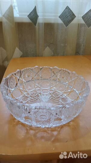 Ваза хрустальная СССР