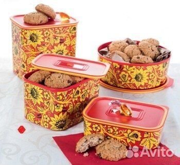 Набор контейнеров Акваконтроль «Хохлома»Tupperware