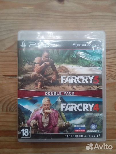 Лицензионный Диск для PS3Farcry 4 Farcry 3