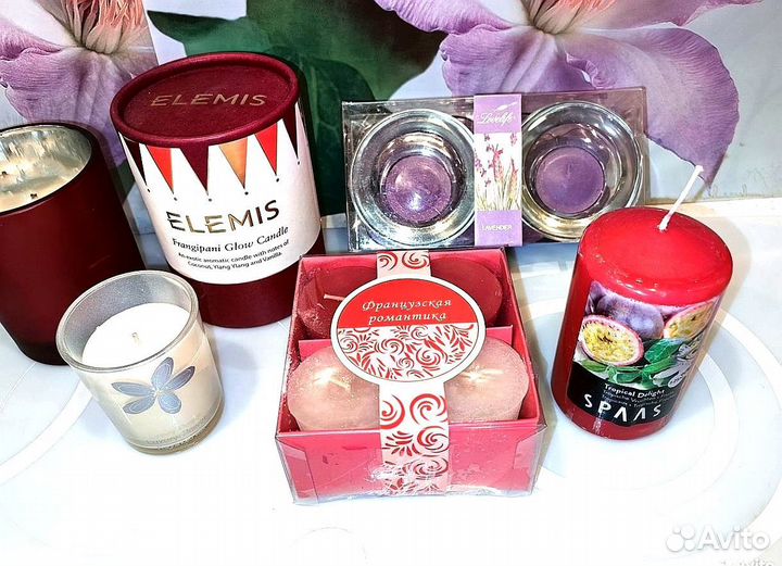 Ароматические свечи Elemis, spaas, IKEA, luxury