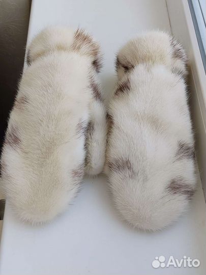 Варежки норковые