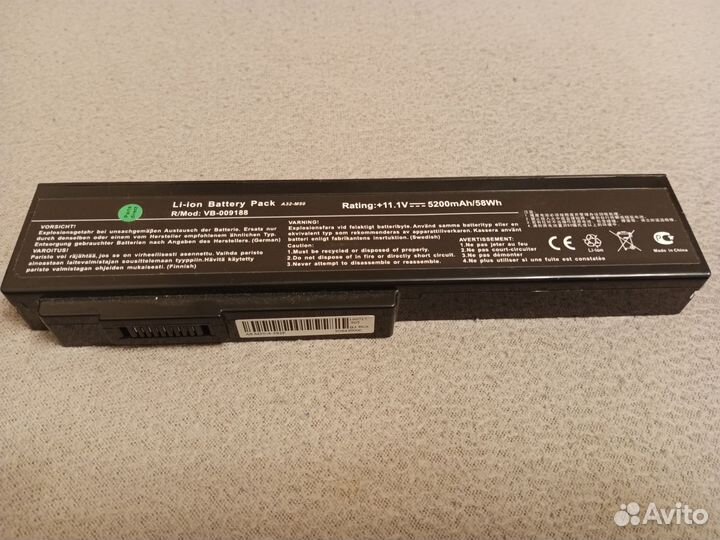 Аккумулятор для ноутбука Asus