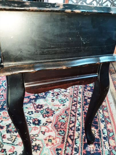 Стол-банкетка дубовая времен СССР