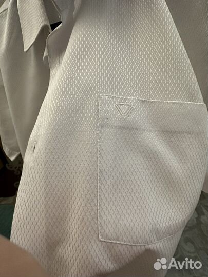 Рубашка белая для мальчика 44-46