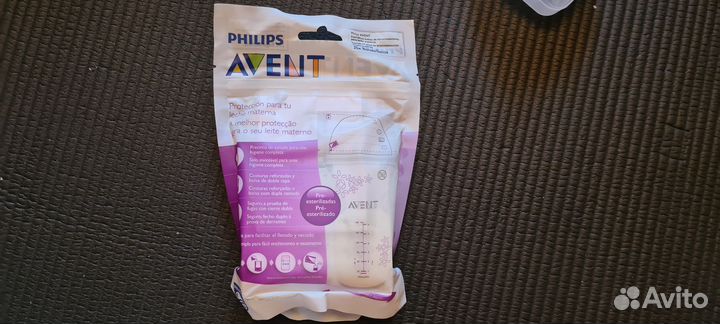 Пакеты avent для хранения грудного молока