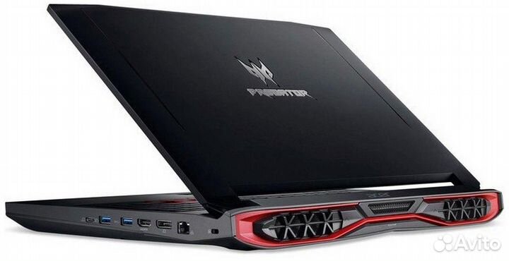 Acer 15.6 i7-7700HQ 4яд8пт GTX1070 16Gb SSD120 1Tb