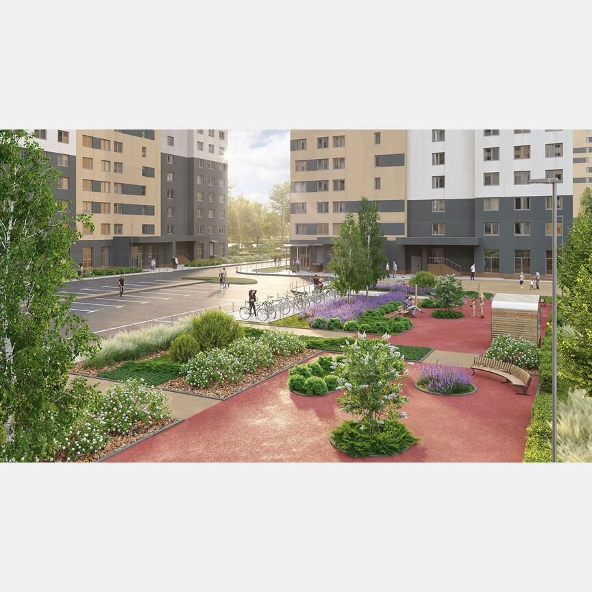 2-к. квартира, 53,8 м², 10/24 эт.