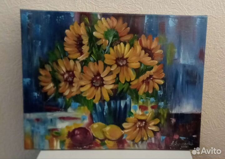 Картина подарок холст масло