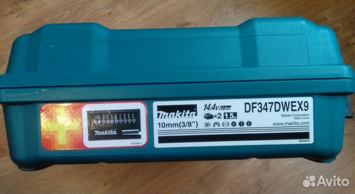 Новый кейс от шуруповёрта Makita DF347