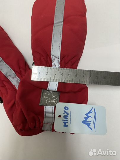 Новые детские зимние варежки- краги, 2-4 года