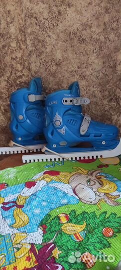 Коньки детские раздвижные