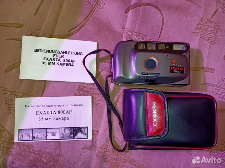 Пленочный фотоаппарат Exakta 800af