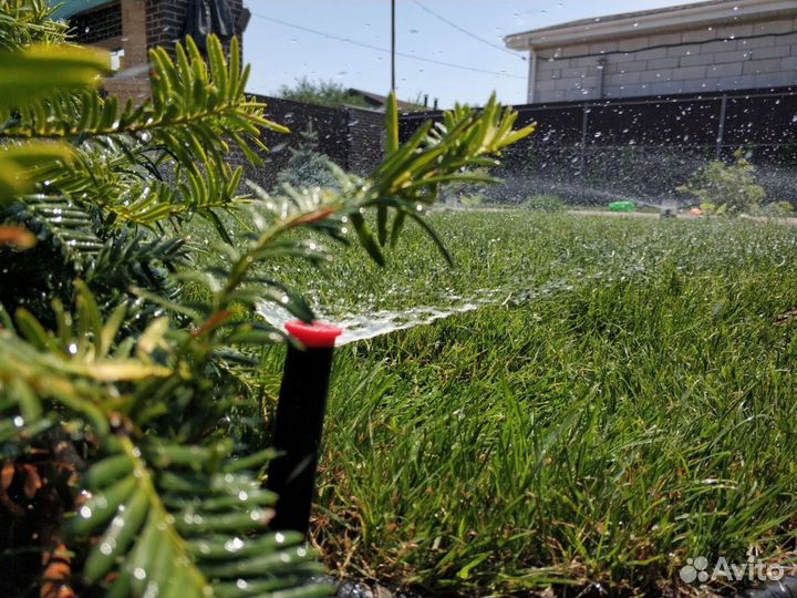 Система автоматического полива, монтаж автополива