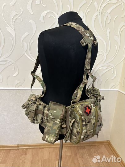 Боевой противоосколочный пояс с кевларом варбелт