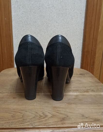 Туфли женские 38 размер замшевые