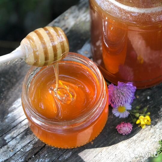 Мед алтайский/ соты