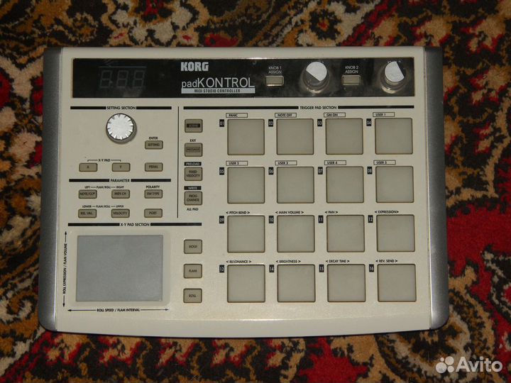 Korg padkontrol