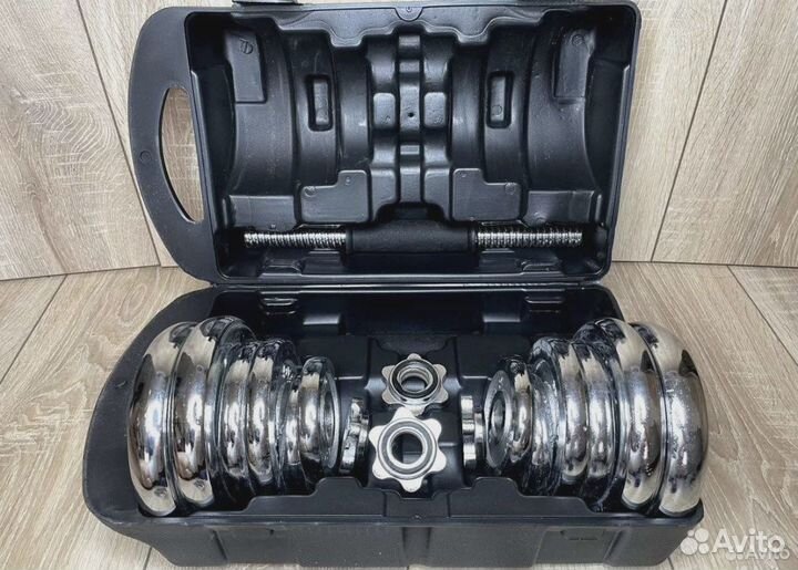 Новые Гантели разборные 20 кг