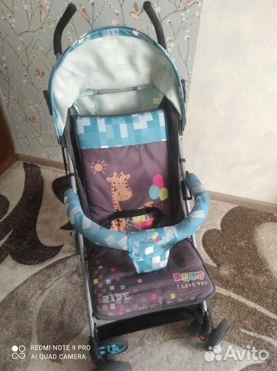 Прогулочная коляска трость бу